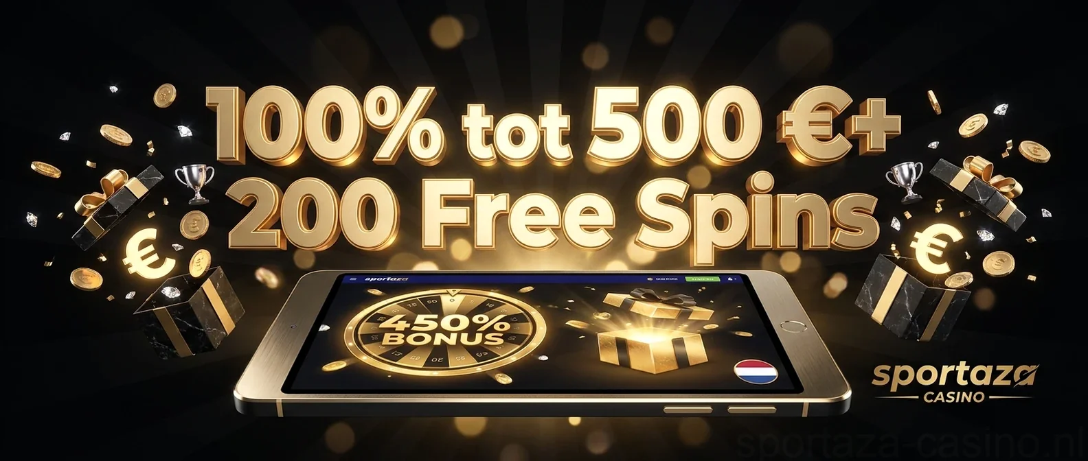 100% tot 500 €+ 200 Free Spins